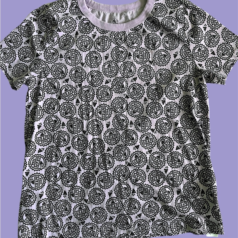 Disney Monochrome Patterned Tee